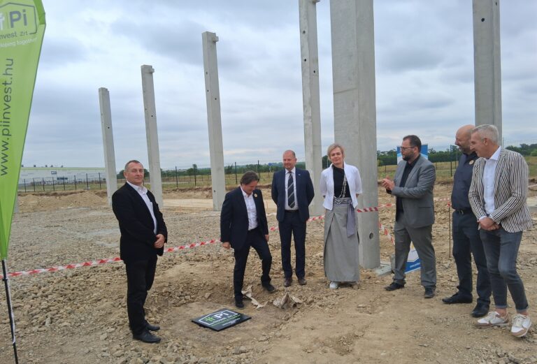 Zöld jövő Maglódon: alapkőletétel